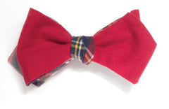Infinite Hall Pass - Reversible red bow tie